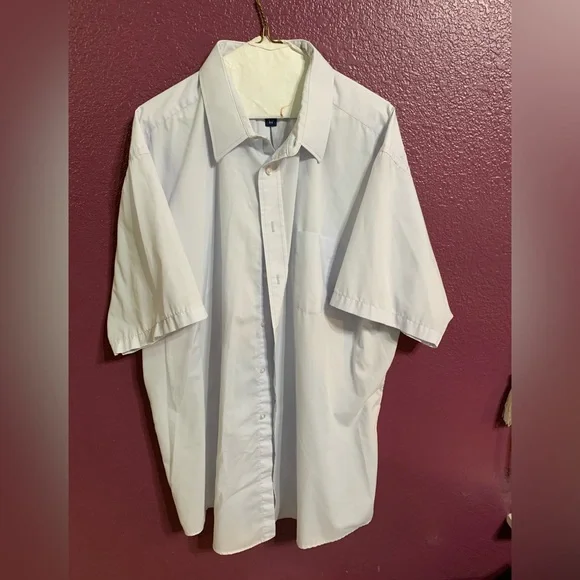 Puritan Short Sleeve Dress Shirt, 18.5, Light Blue | Color: Blue | Size: 18.5 | Pm-13319225's Closet Puritan Short Sleeve Dress Shirt, 18.5, Light Blue | Color: Blue | Size: 18.5 | Pm-13319225's Closet